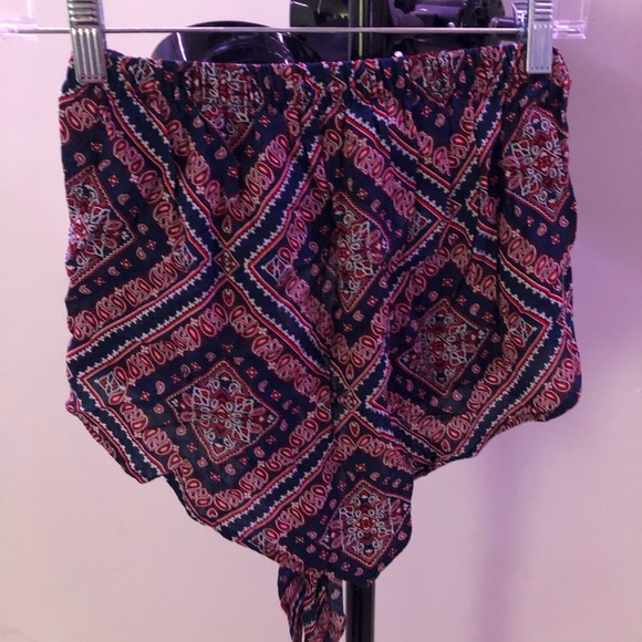 NWT Bandeau Scarf Bandana Top - Picture 1 of 2